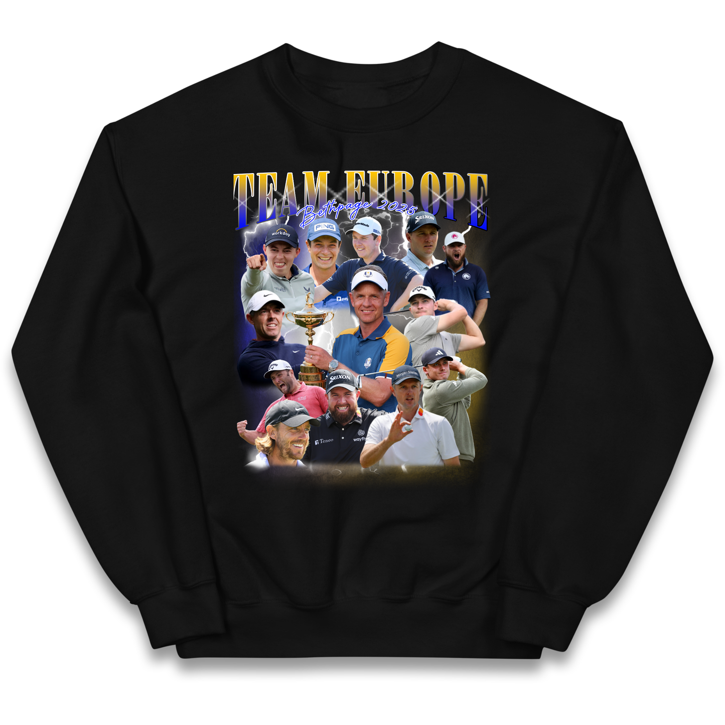 Ryder Cup 2025 Team Europe kids sweatshirt