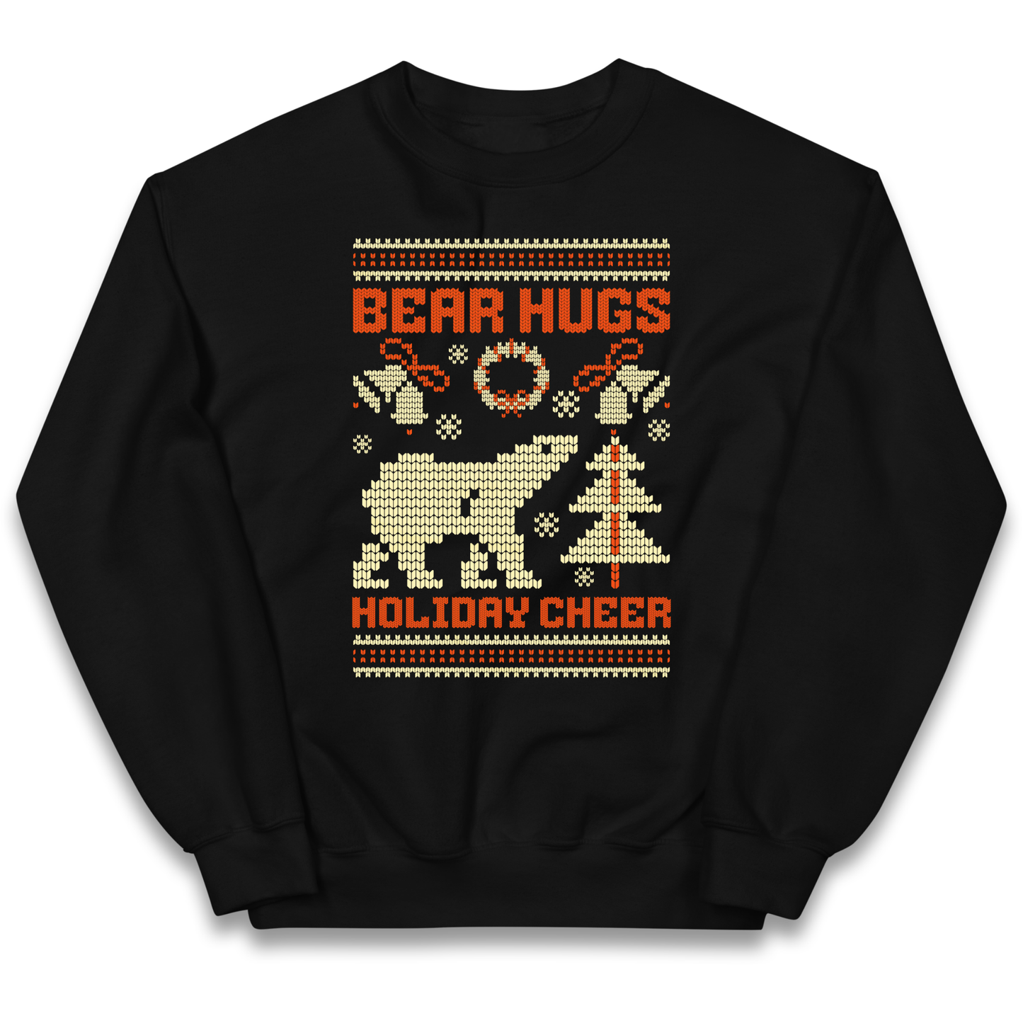 Bear Hugs Holiday Cheer kids sweatshirt
