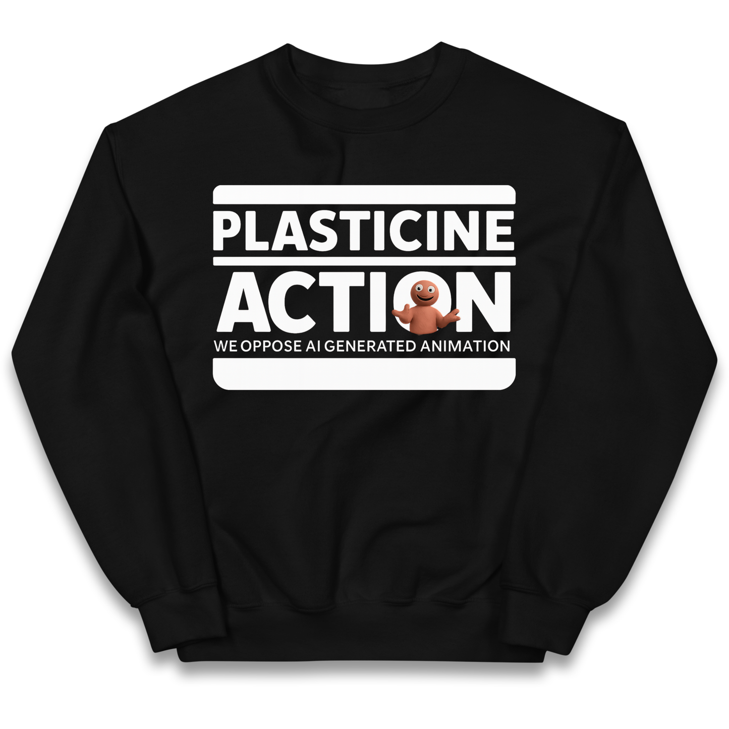 plasticine action kids sweatshirt