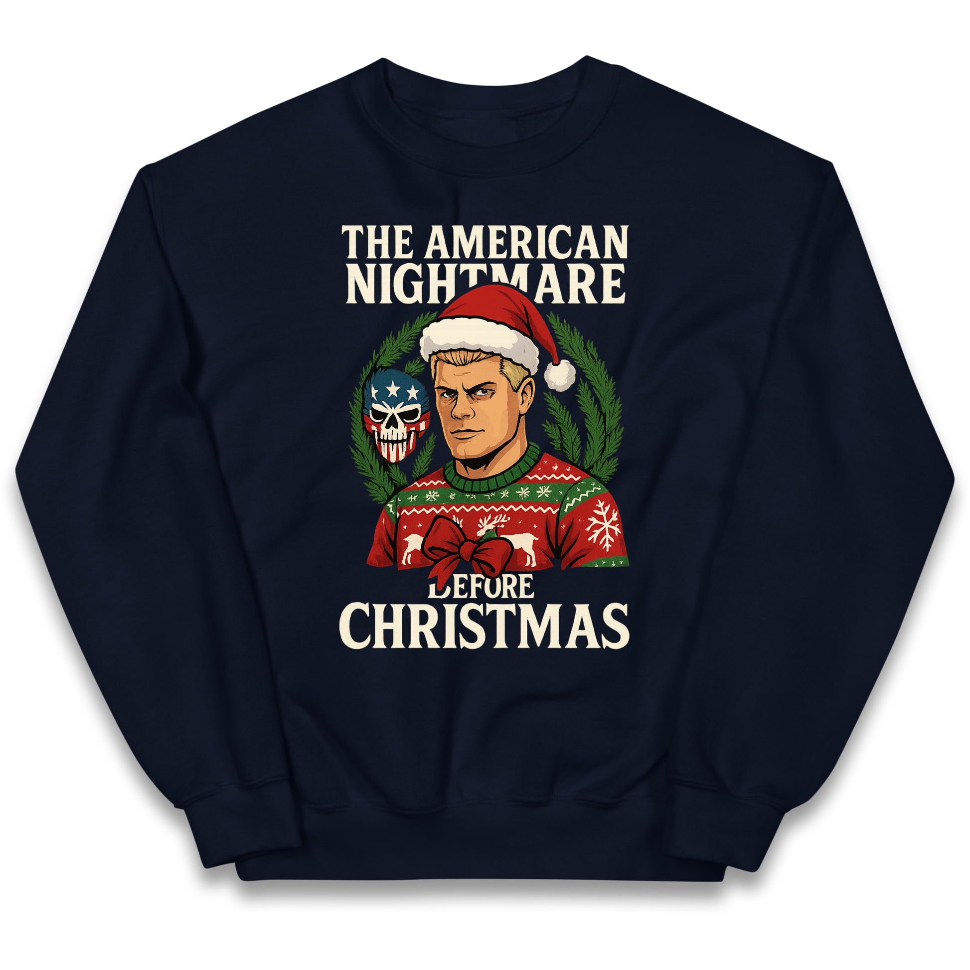 Cody Rhodes Christmas Kids Sweatshirt