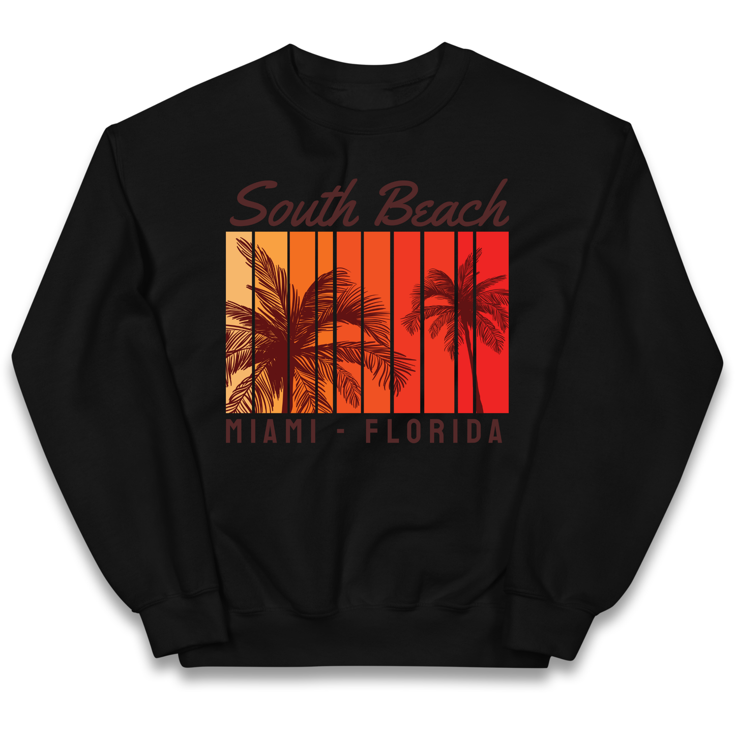 South Beach Miami Florida kids sweatshirt