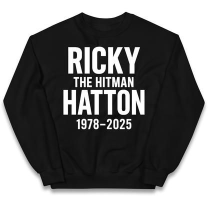 Ricky The Hitman Hatton 1978 2025 kids sweatshirt