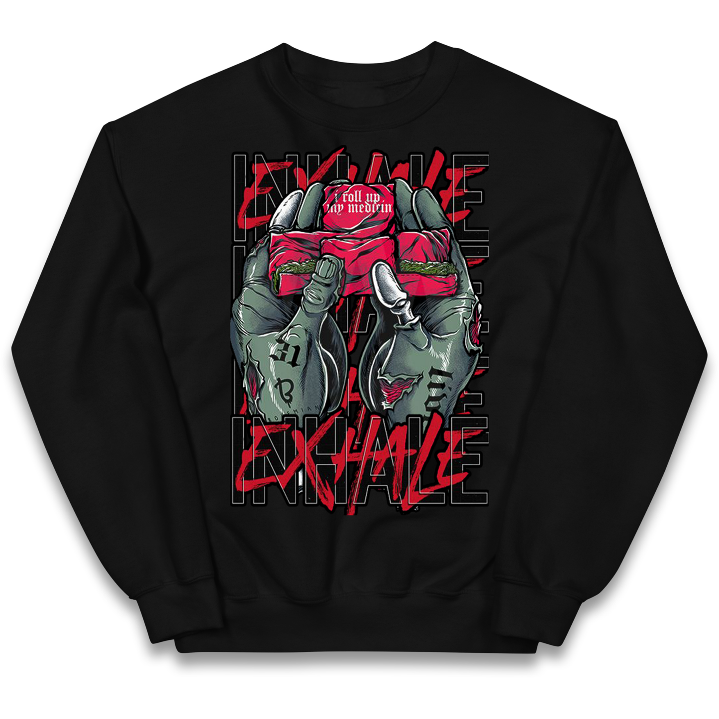 Inhale Exhale kids sweatshirt