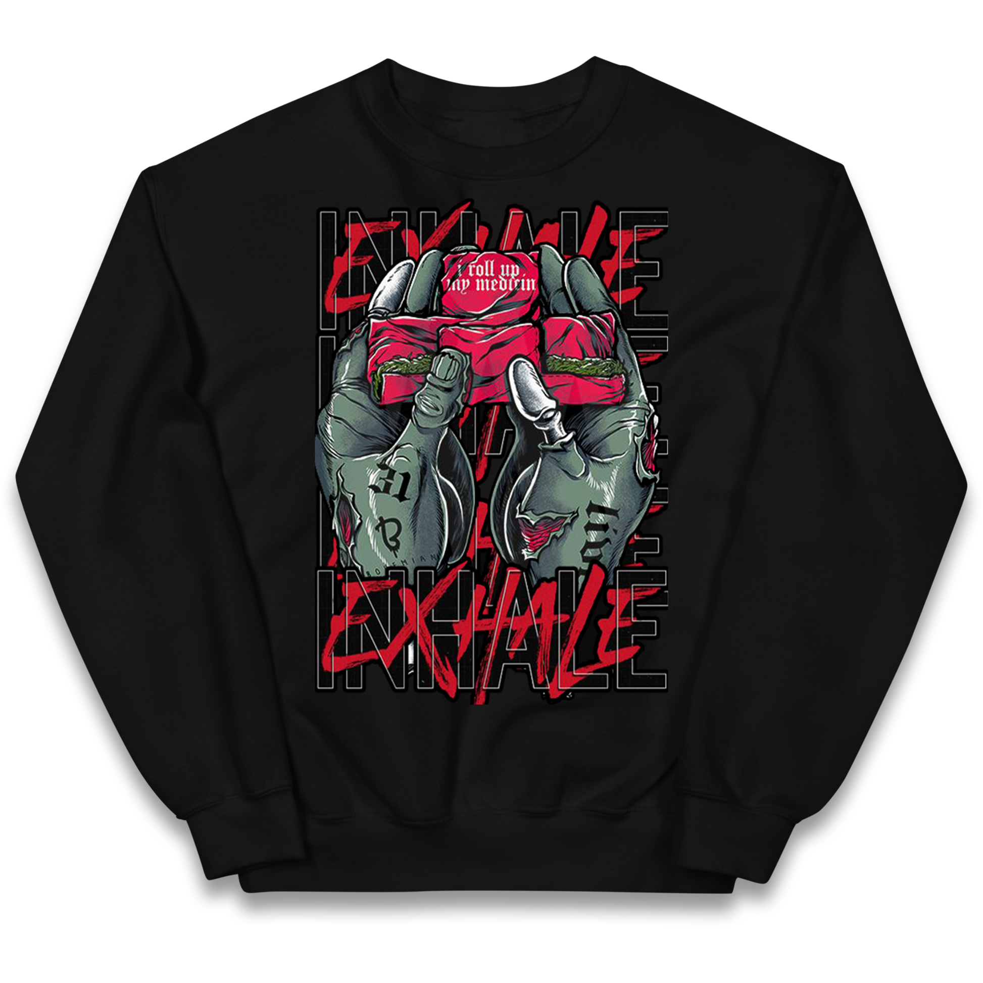 Inhale Exhale kids sweatshirt