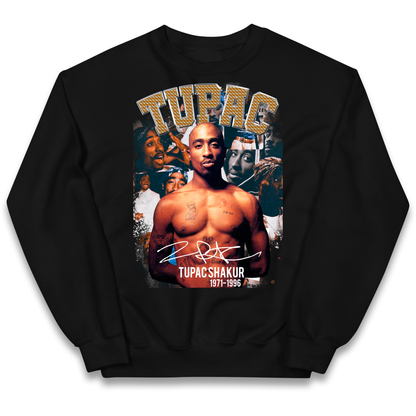 Tupac Shakur 1971 1996 kids sweatshirt