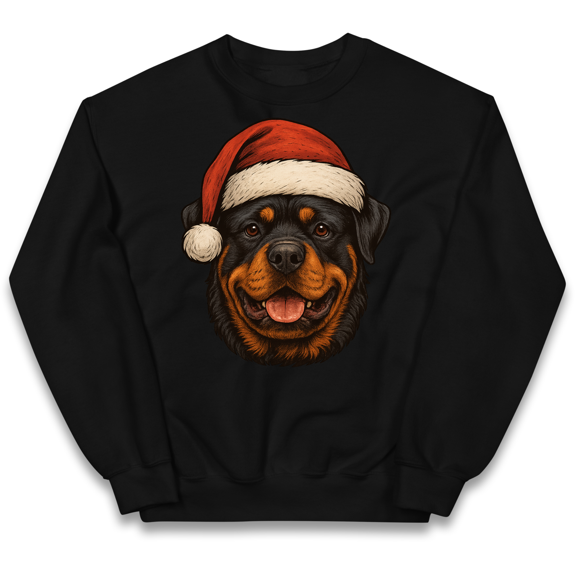 Rottweiler Christmas Kids Jumper