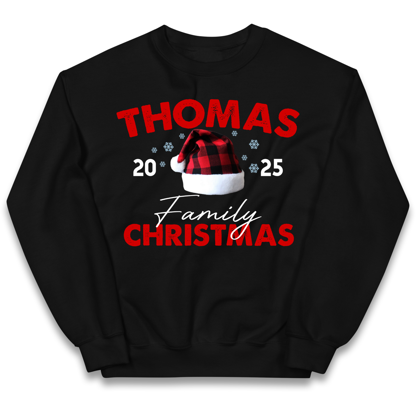 Thomas Family Christmas kids sweatshirt
