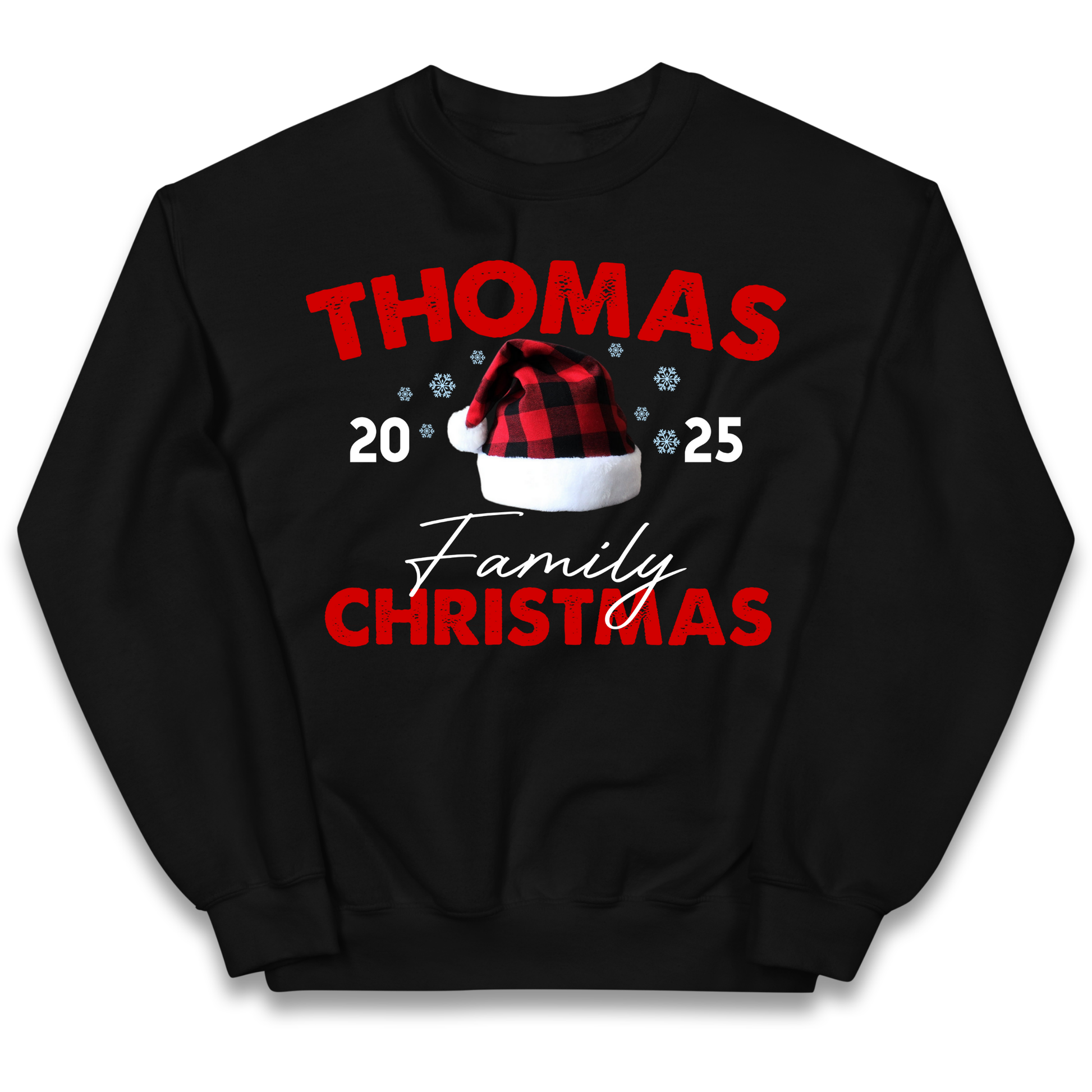 Thomas Family Christmas kids sweatshirt