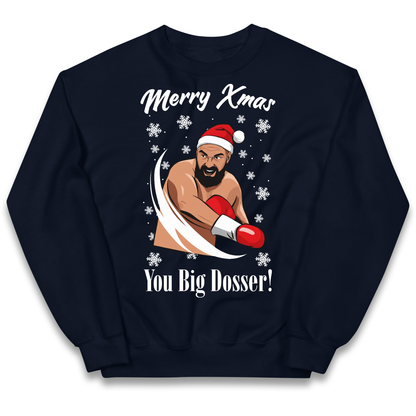 Tyson Fury Christmas Kids Jumper