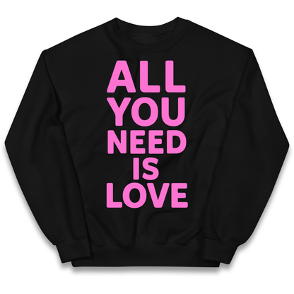 All You Need is Love kids sweatshirt