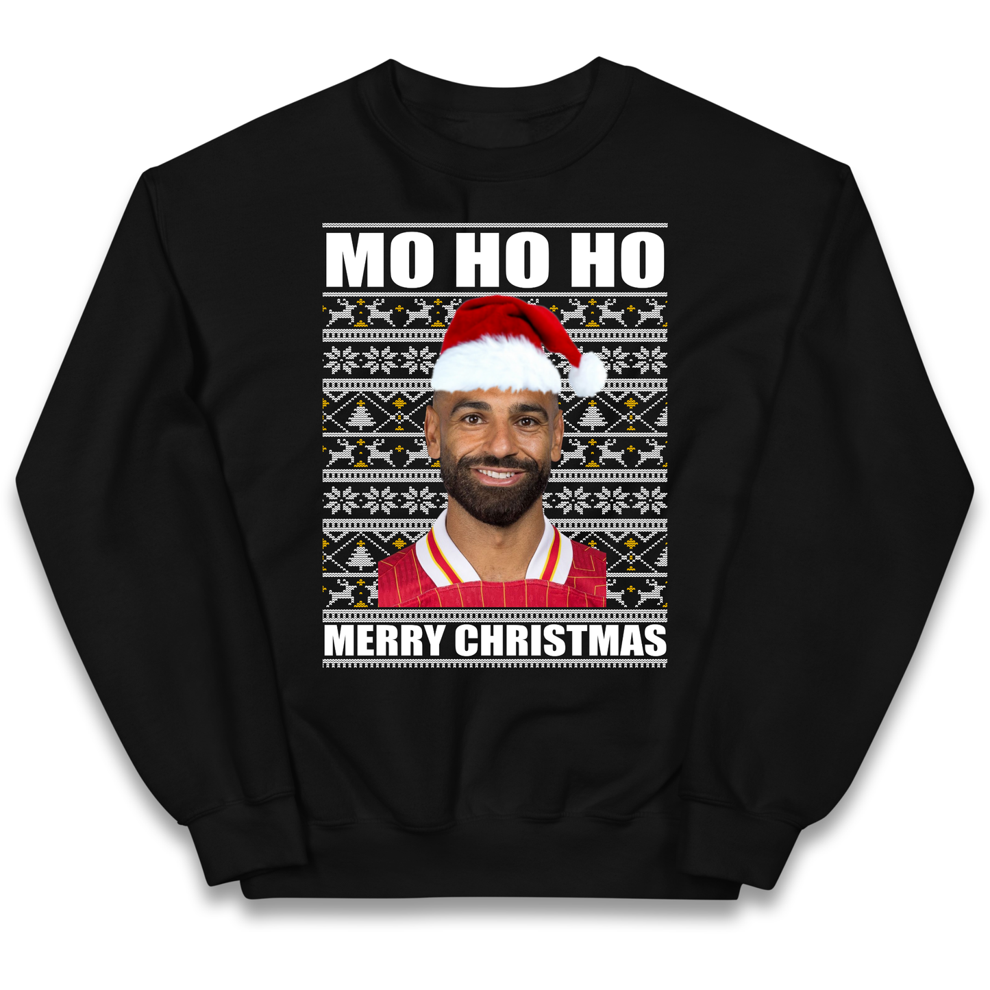 Mo Ho Ho Salah Kids Sweatshirt