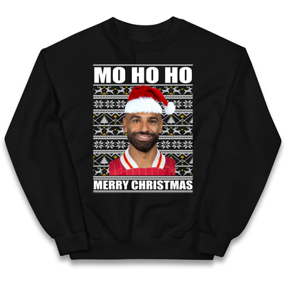 Mo Ho Ho Salah Kids Sweatshirt