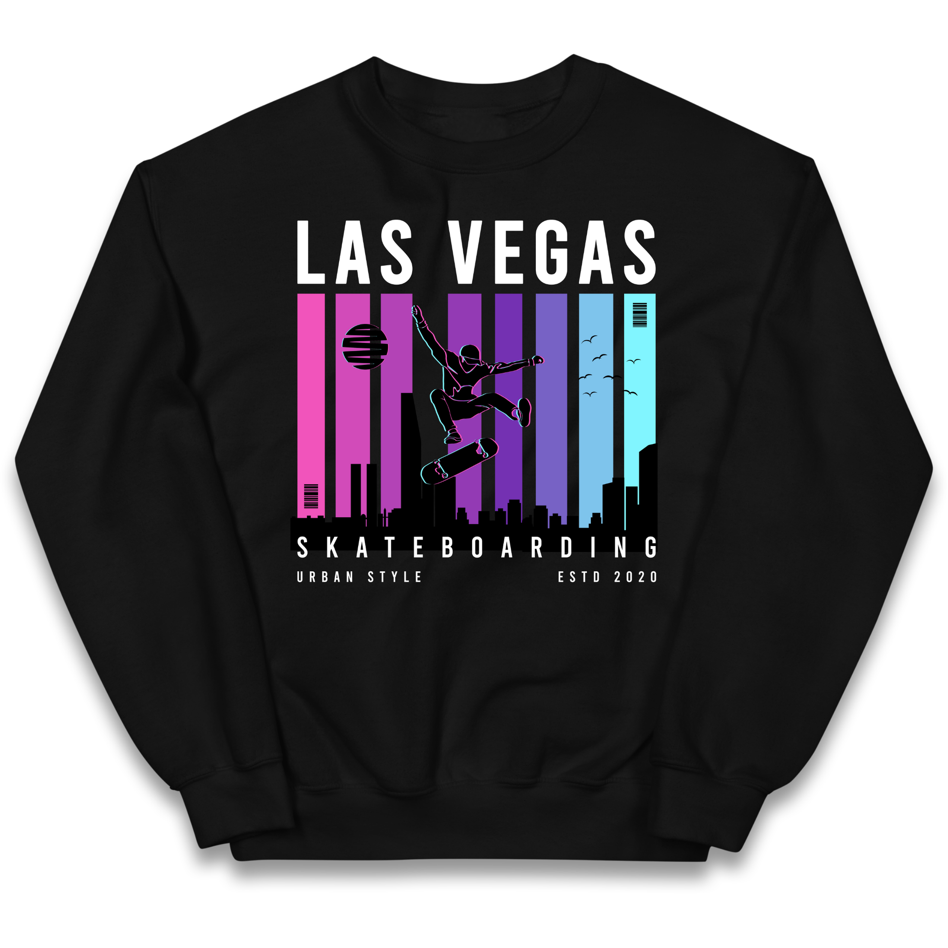 Las Vegas Skateboarding kids sweatshirt