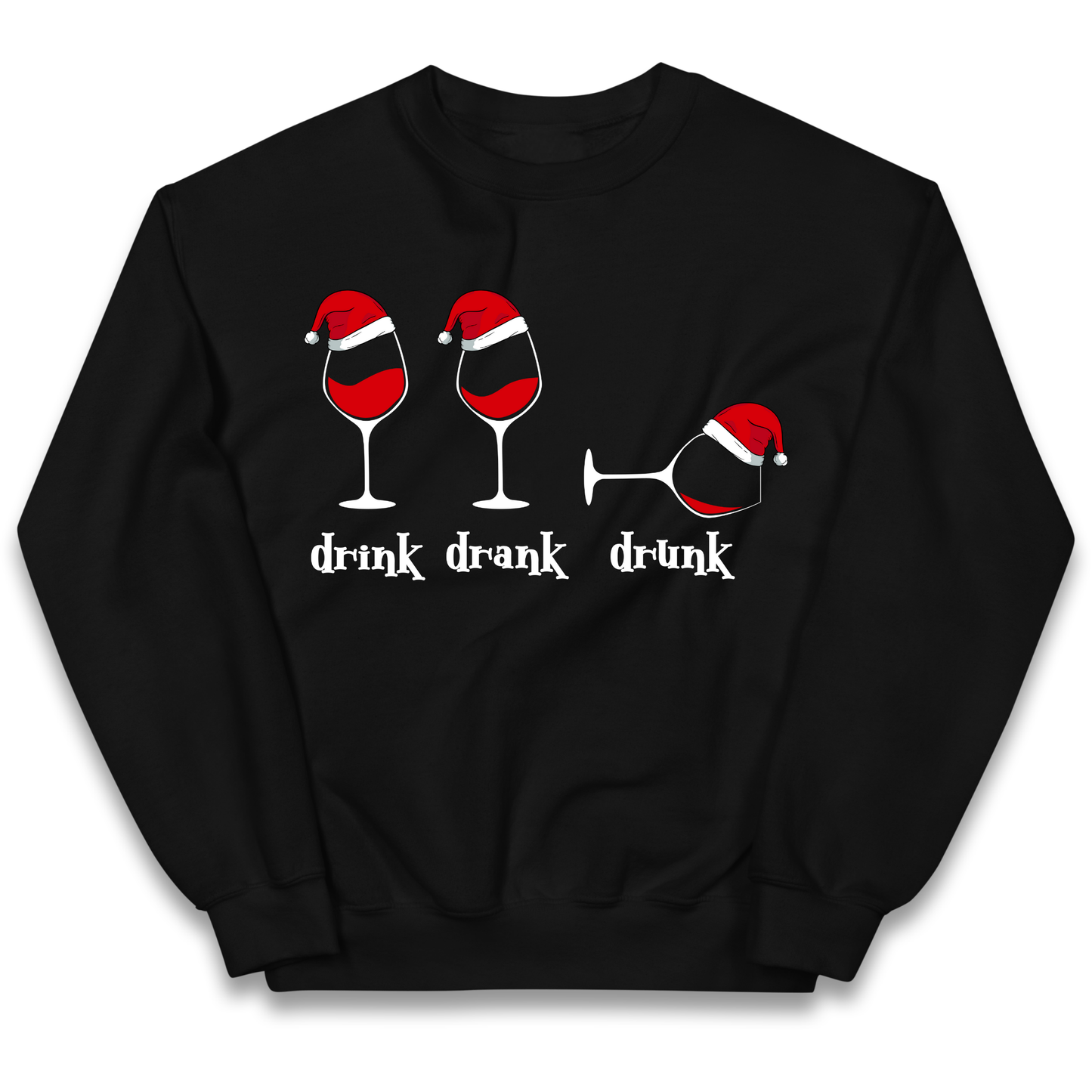 Drink Drank Drunk Kids Sweatshirt