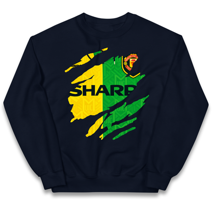Manchester United Away Kids Sweatshirt