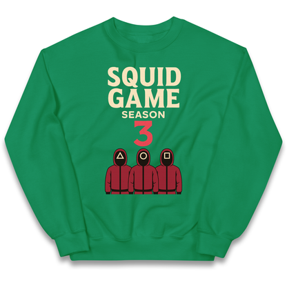 Squid Games Season 3 Kids Jumper