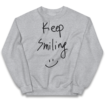 Keep Smiling kids sweatshirt