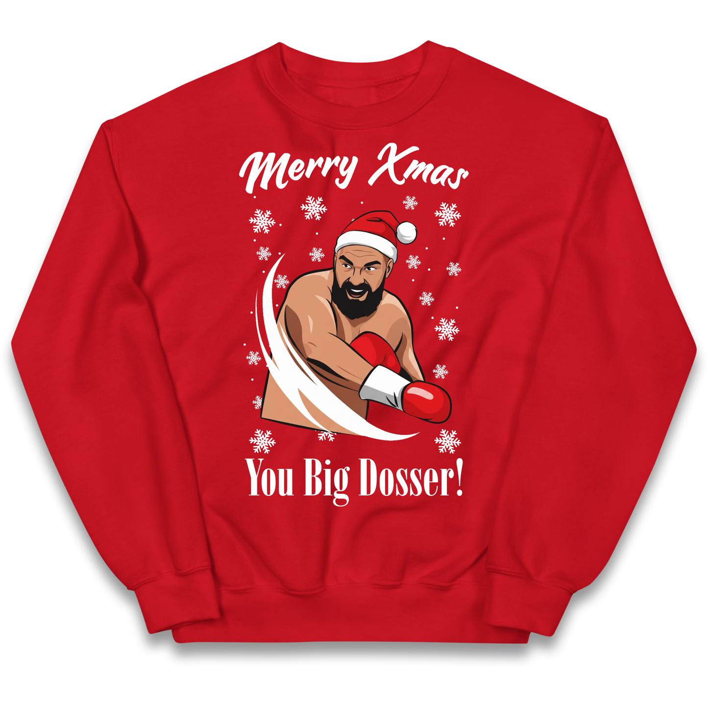 Tyson Fury Christmas Kids Jumper