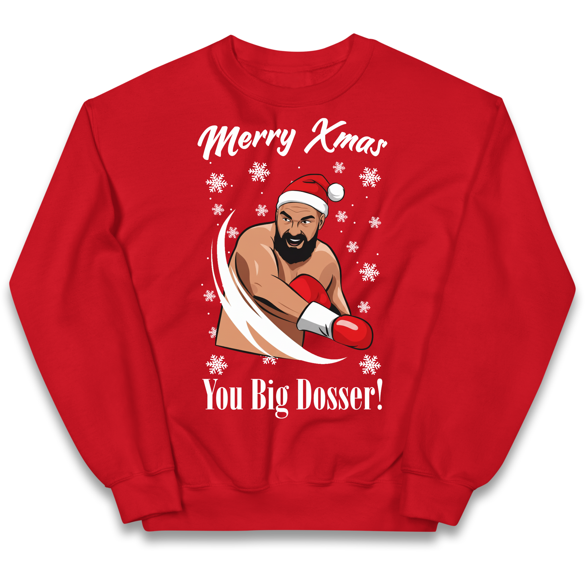 Tyson Fury Christmas Kids Jumper