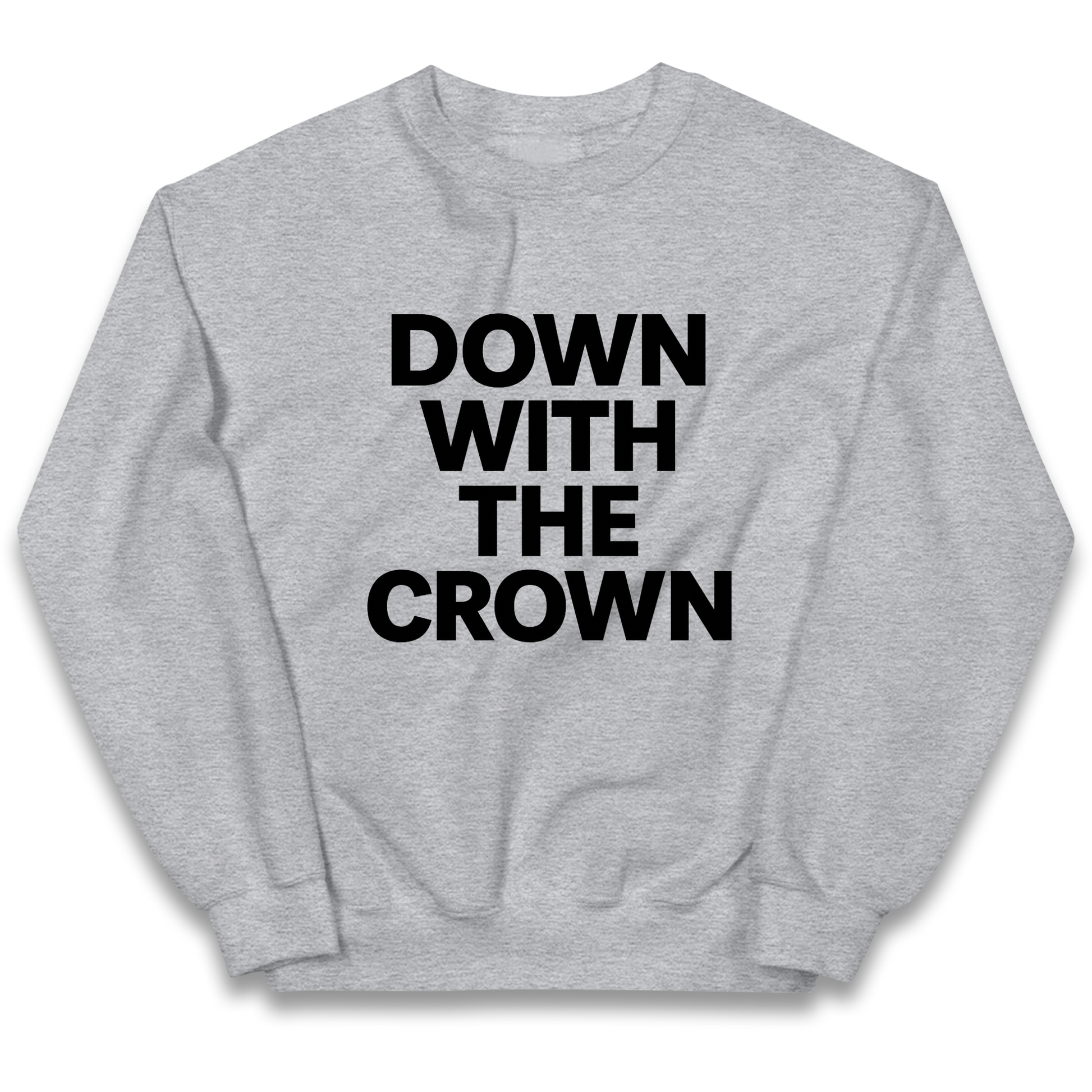 DOWN WITH THE CROWN kids sweatshirt