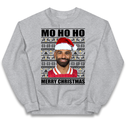 Mo Ho Ho Salah Kids Sweatshirt