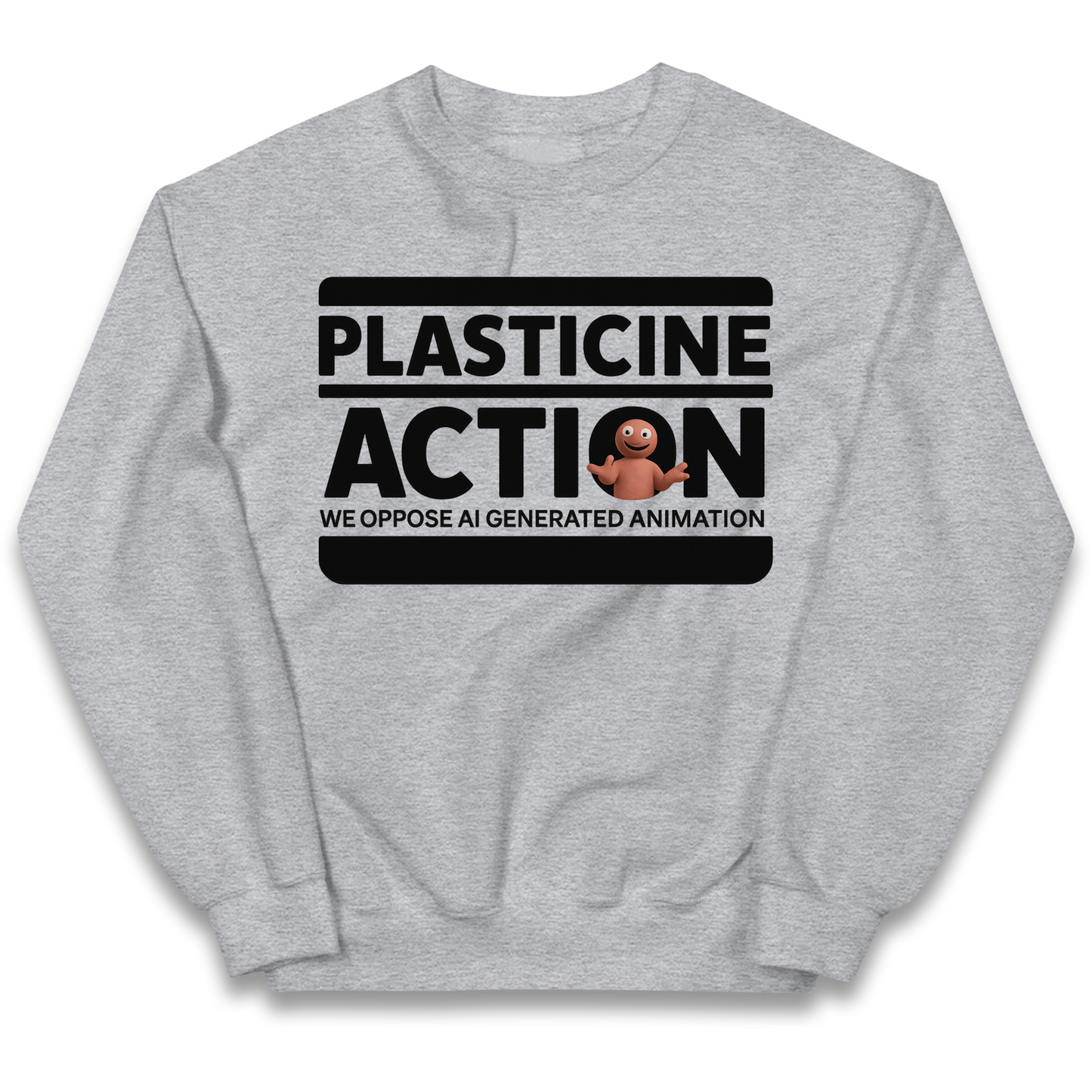 plasticine action kids sweatshirt
