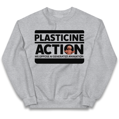 plasticine action kids sweatshirt