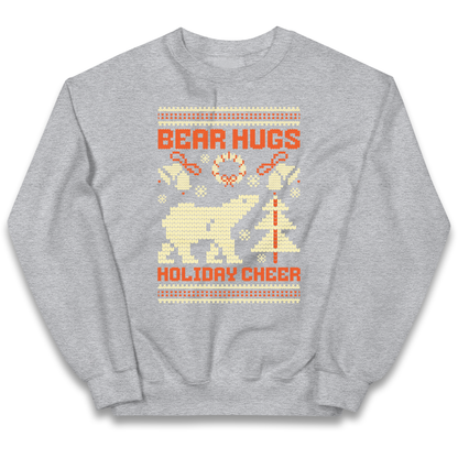 Bear Hugs Holiday Cheer kids sweatshirt