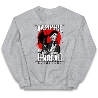 Vampire Undead kids sweatshirt