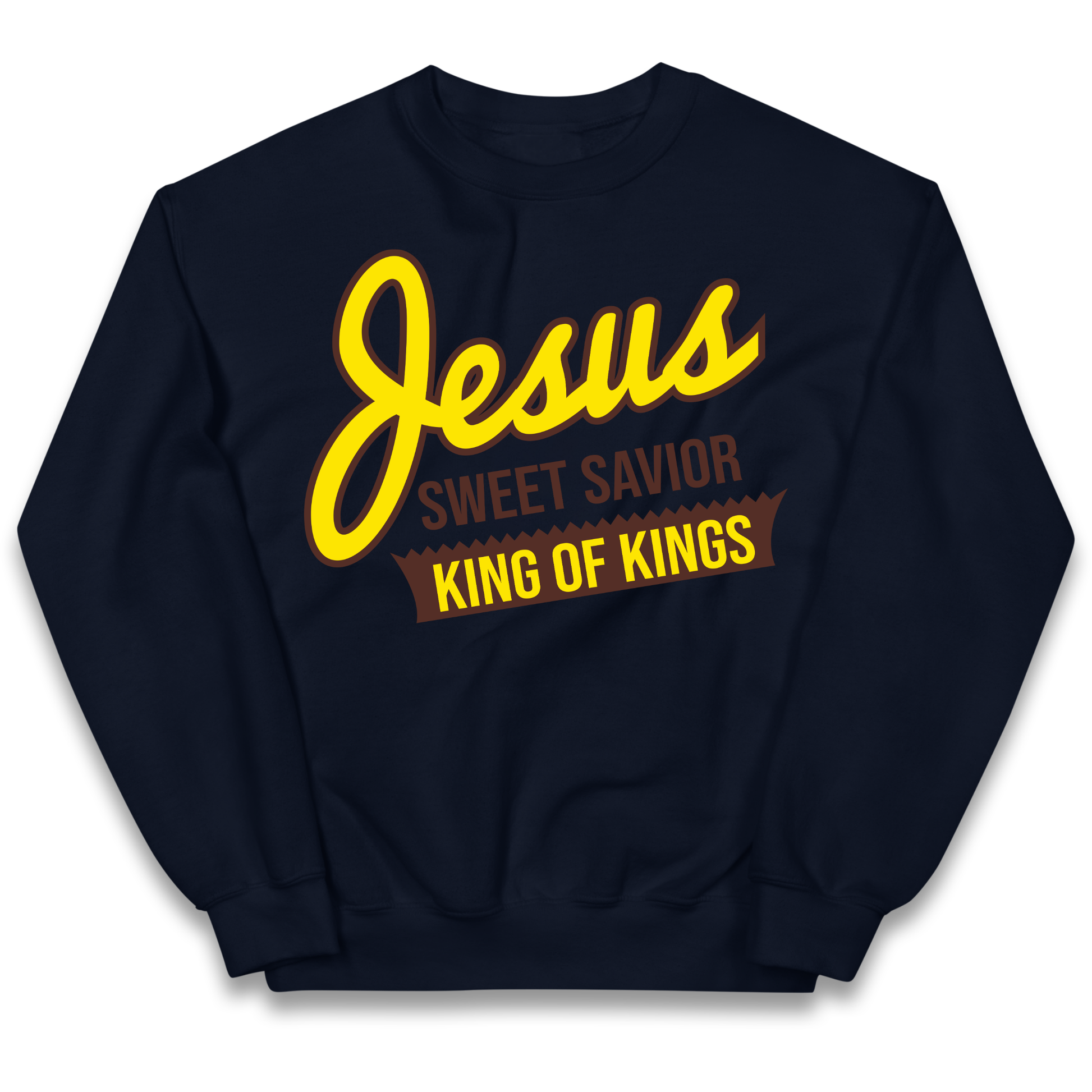 Jesus Sweet Saviour King of Kings Kids Jumper