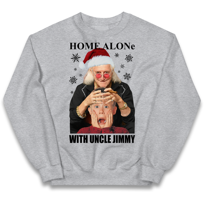Home Alone Uncle Jimmy Kids Sweatshirt