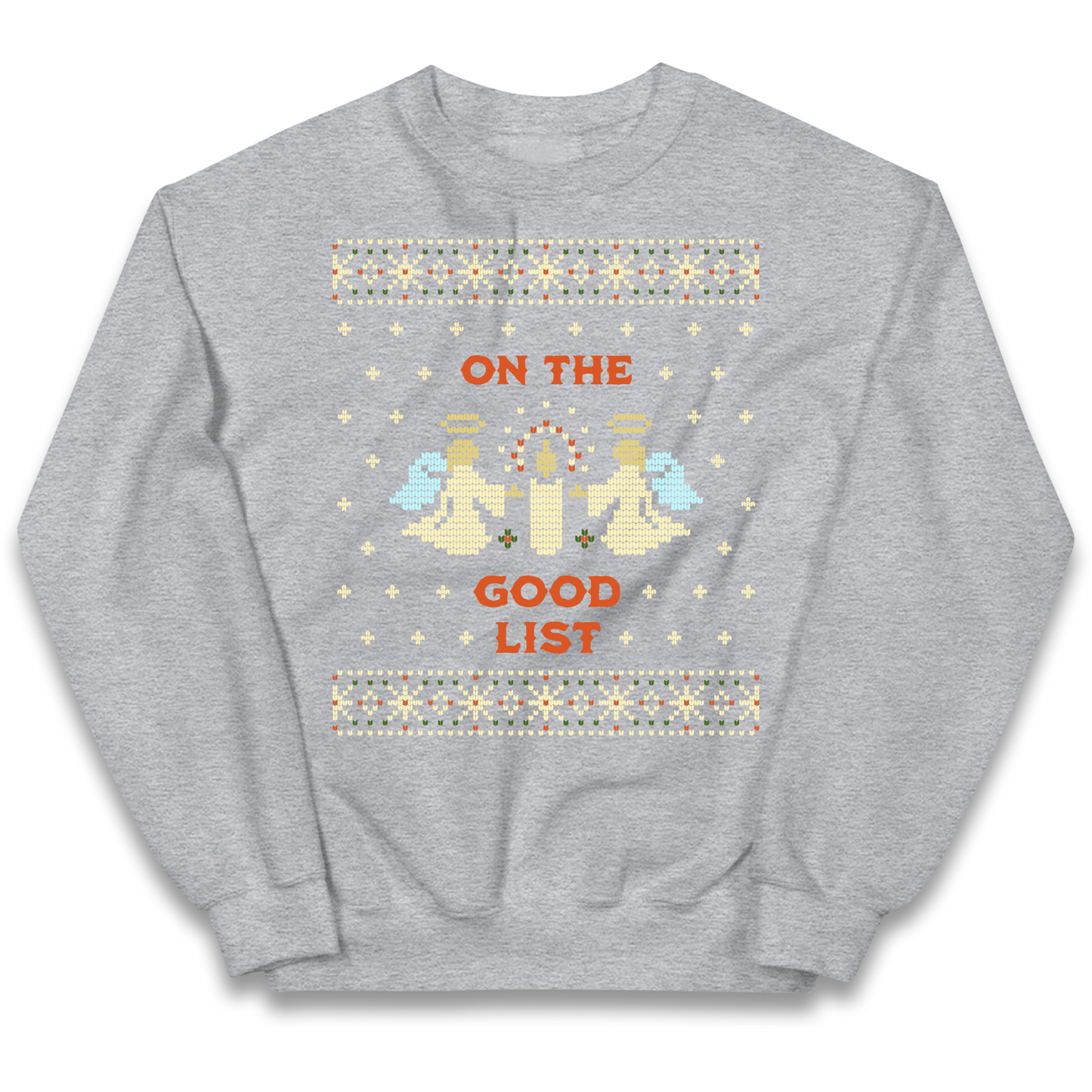 On The Good List Christmas kids sweatshirt