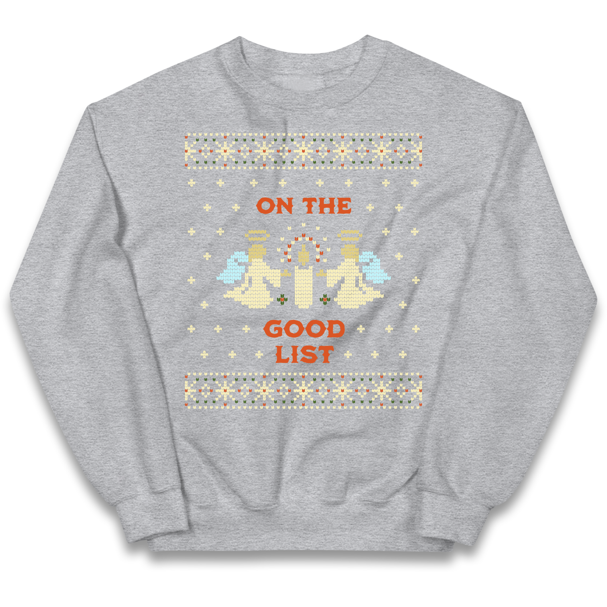On The Good List Christmas kids sweatshirt