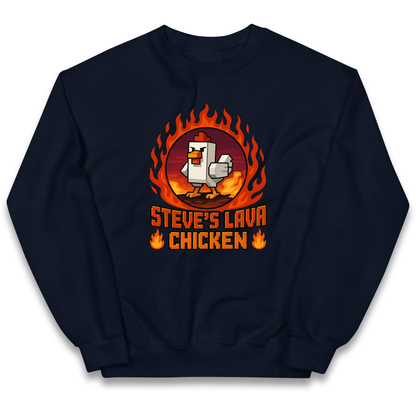 Steve's Lava Chicken Kids Jumper