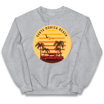 Santa Monica Beach kids sweatshirt