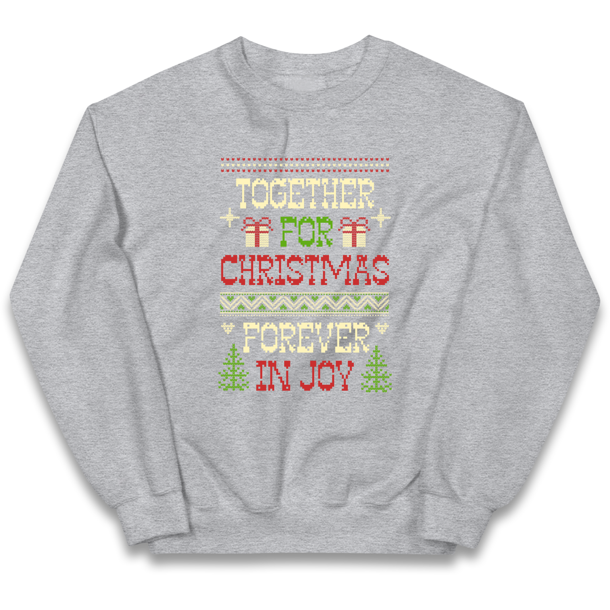 Together for Christmas Forever in Joy Christmas kids sweatshirt