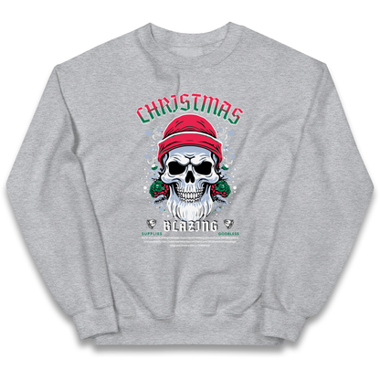 Christmas Blazing kids sweatshirt