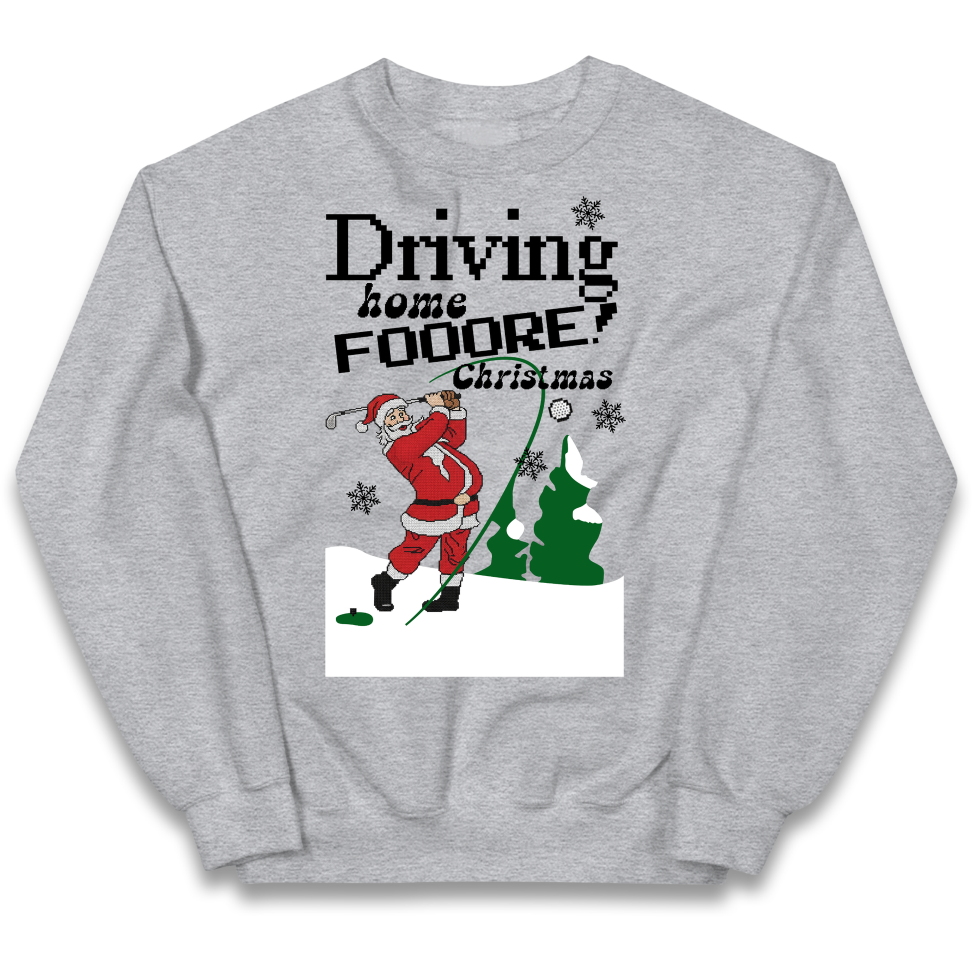 Christmas Golf Kids Sweatshirt