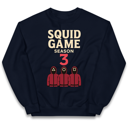 Squid Games Season 3 Kids Jumper