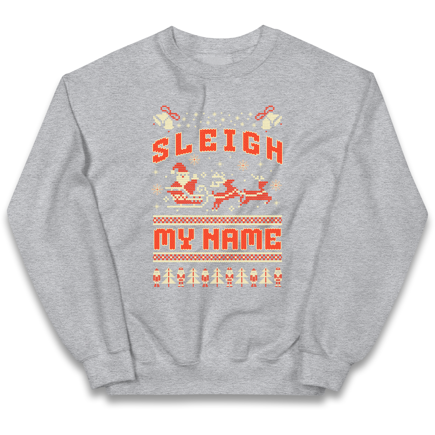 Sleigh My Name Christmas kids sweatshirt