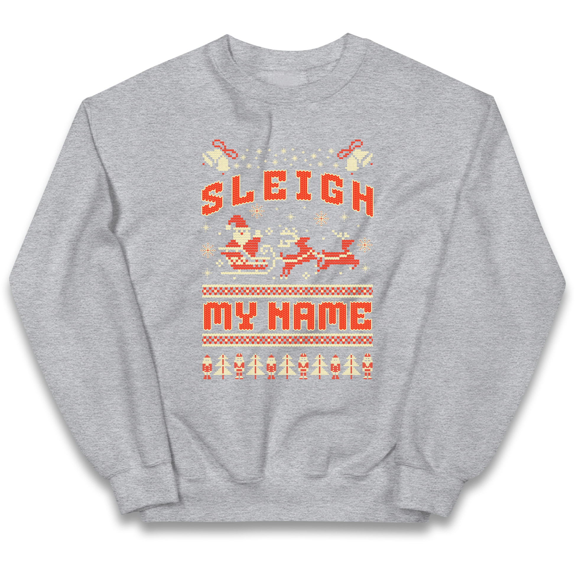 Sleigh My Name Christmas kids sweatshirt