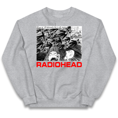 Radiohead We Are Not Screaming kids sweatshirt