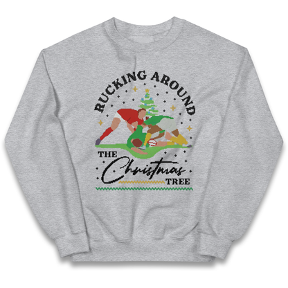 Rugby Christmas Kids Jumper