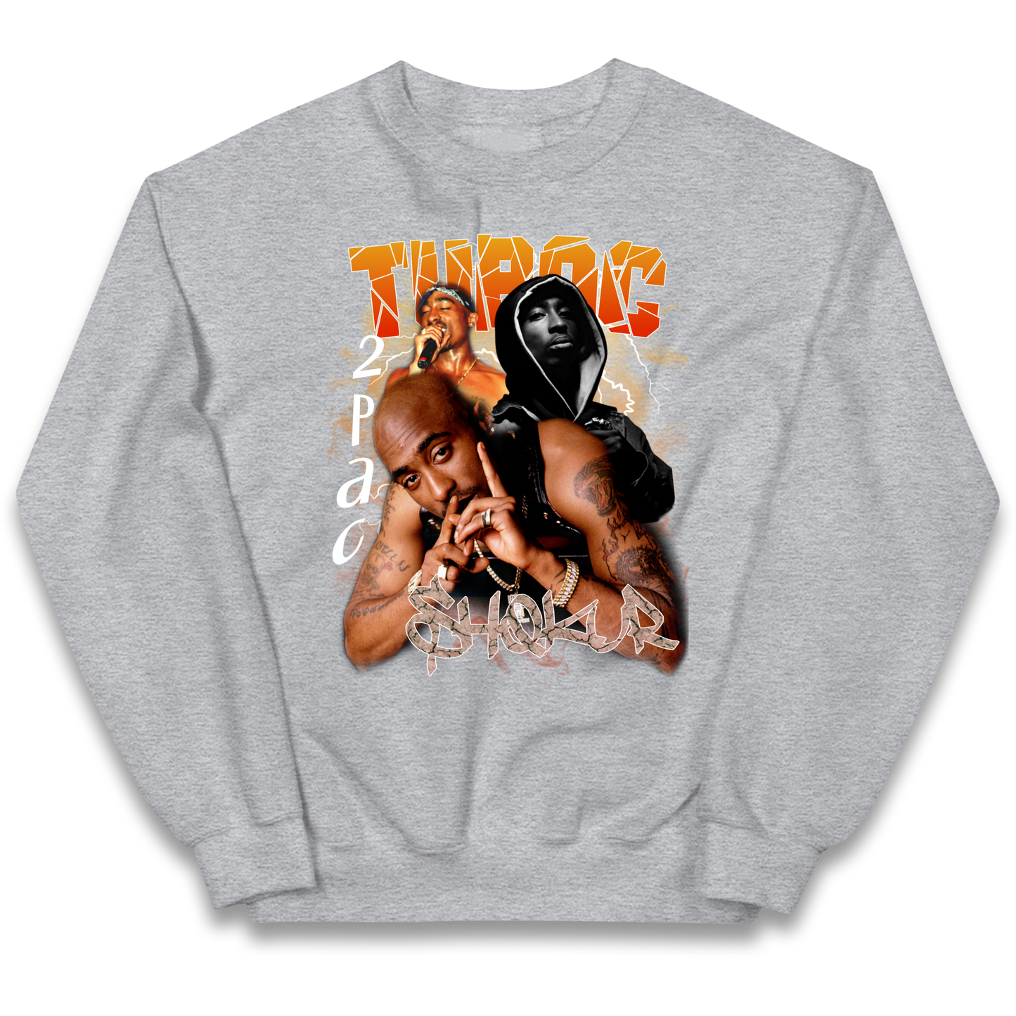 Tupac All Eyez On Me kids sweatshirt