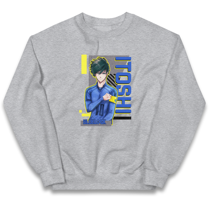 Blue Lock Rin Itoshi kids sweatshirt
