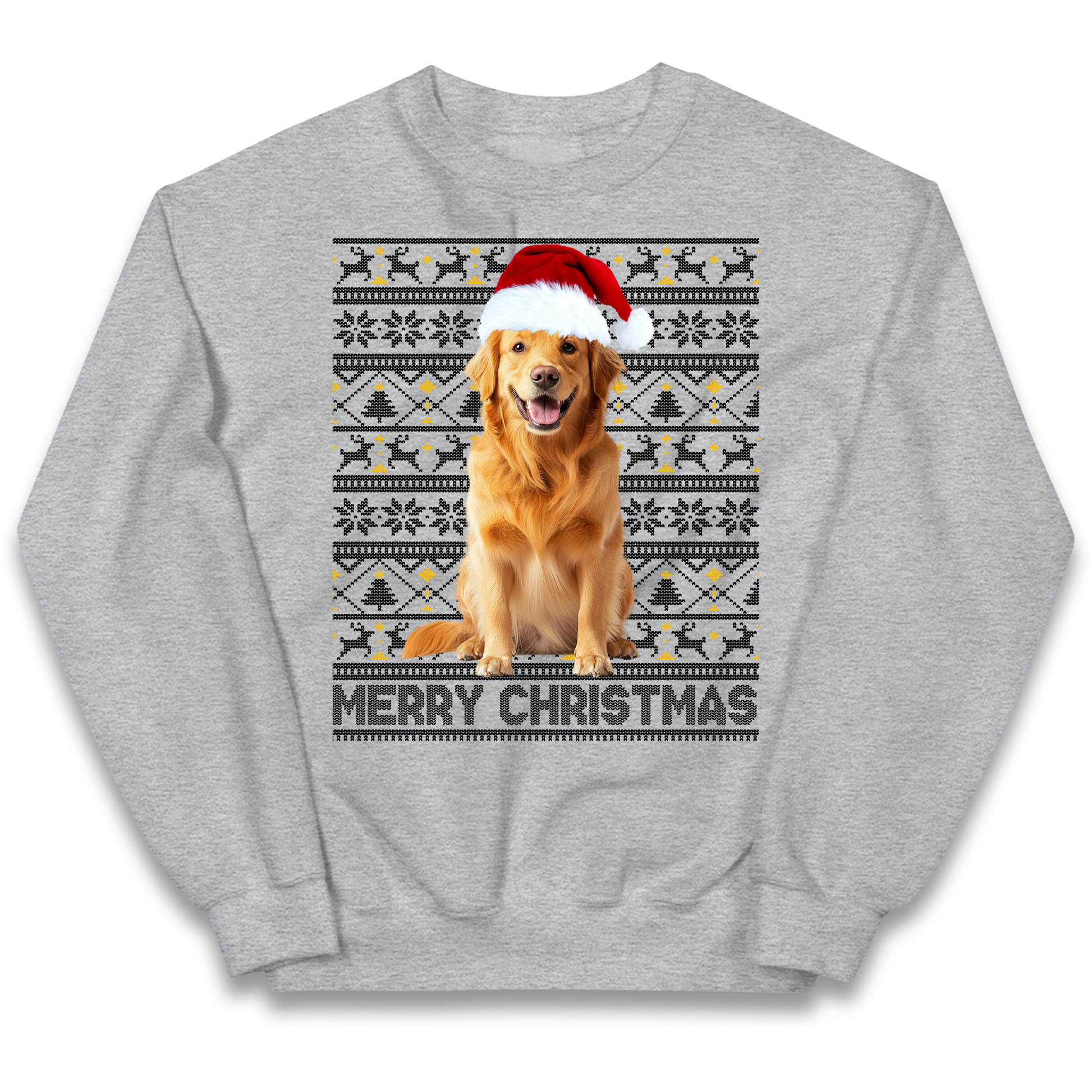 Merry Christmas Dog kids sweatshirt