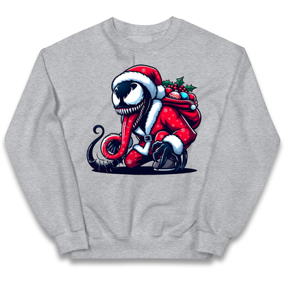 Venom Santa kids sweatshirt