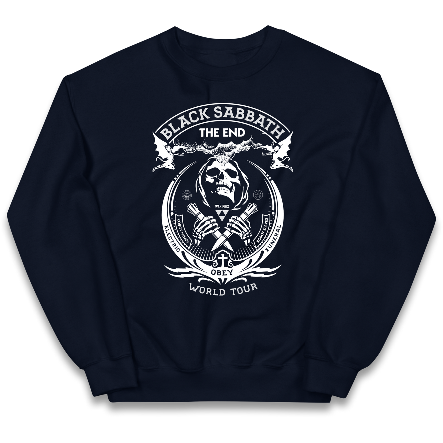 Black Sabbath The End World Tour Kids Jumper