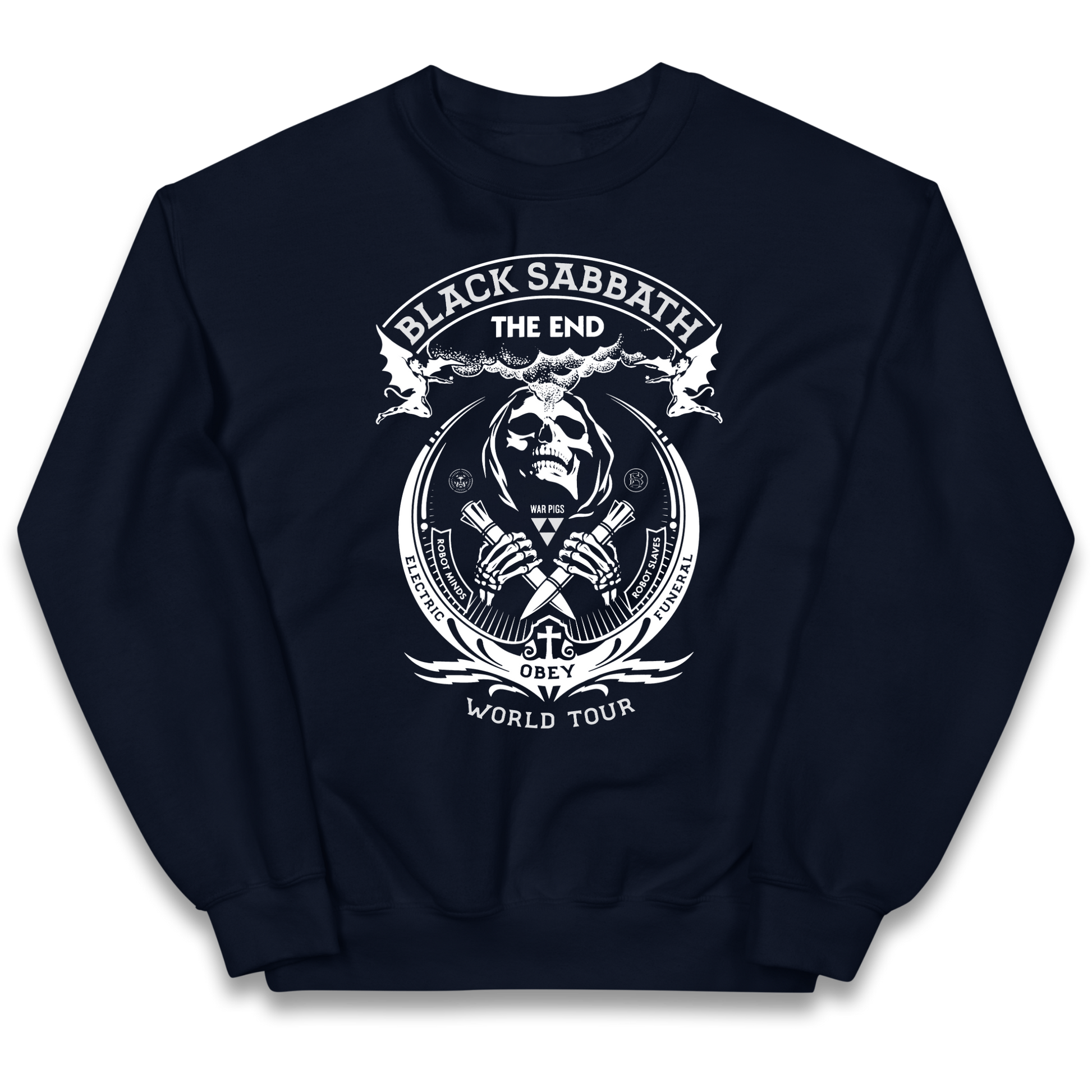 Black Sabbath The End World Tour Kids Jumper