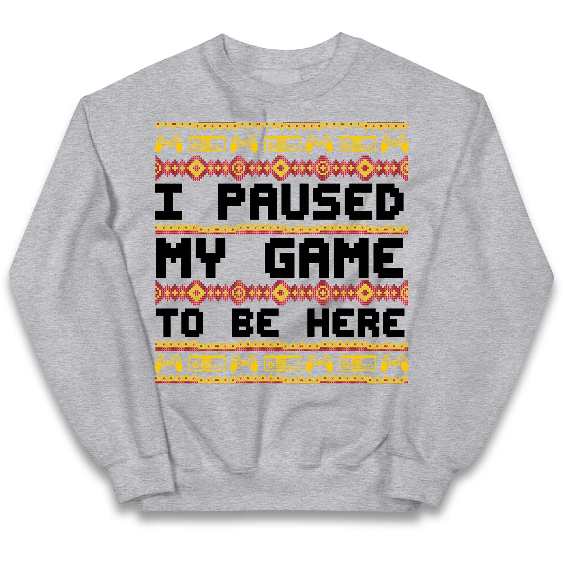 Paused My Game Kids Sweatshirt